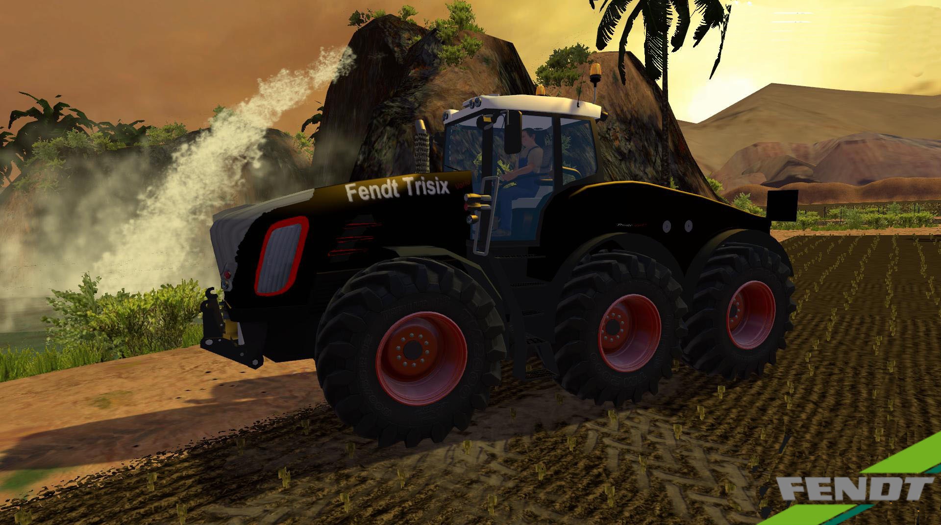 Fendt Trisix Version Black Edition V10 • 7253